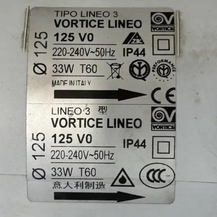 Vortice-Lineo-125-V0-Wentylator-220-240V-50Hz-33W-Ø-125mm-4
