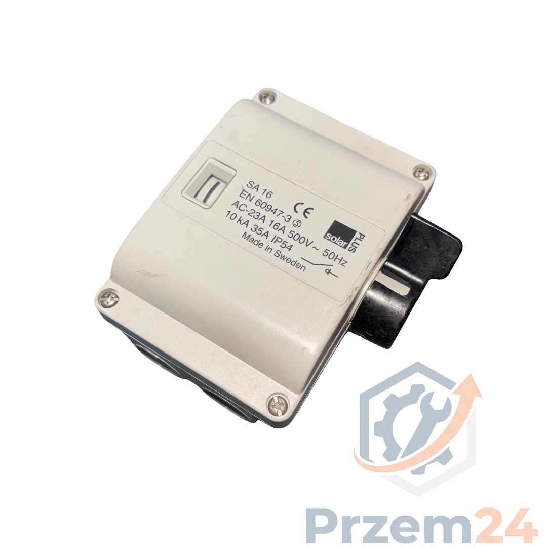 SOLAR-PLUS-SA-16-SA16-Wyłącznik-bezpieczeństwa-16A-500V-50Hz-10kA