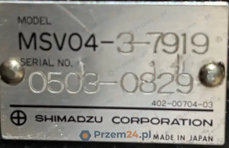 Shimadzu-MSV04-3-7919-Zawór-hydrauliczny-5