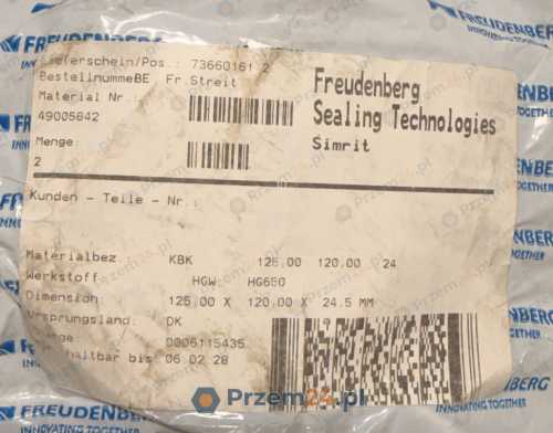 Freudenberg-49005842-120x125x24,5-KBK-HGW-HG650-Pierścień-prowadzący-2