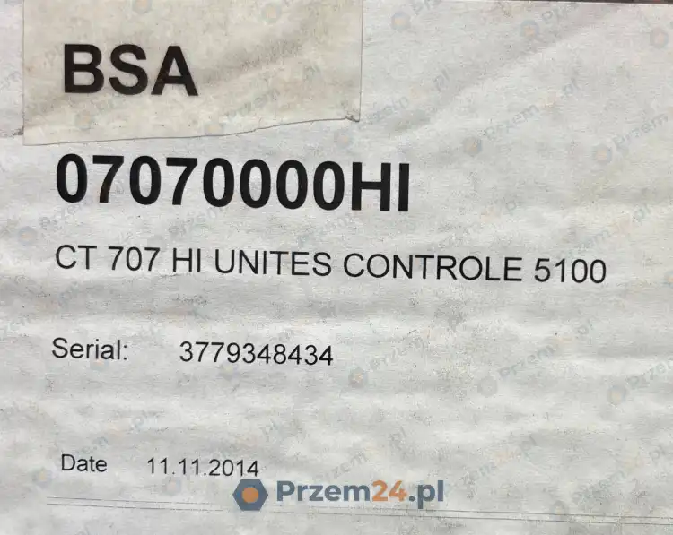 BOBST-BSA-07070000HI-Moduł-CT-707-HI-UNITES-CONTROLE-5100-6