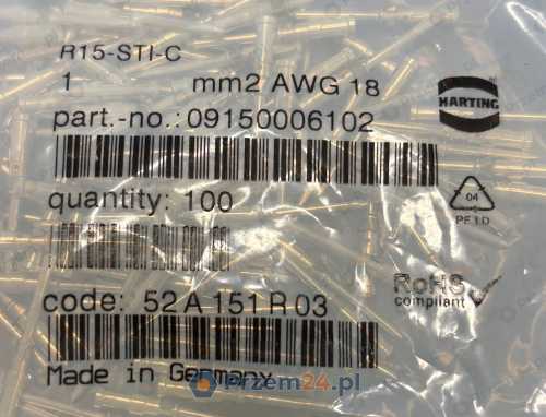 HARTING-09150006102-R15-STI-C-Styk-męski-zaciskany-Zestaw-100-sztuk-2
