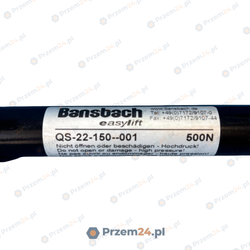 Bansbach-QS-22-150-001-QS22150001-Sprężyna-gazowa-500N-2