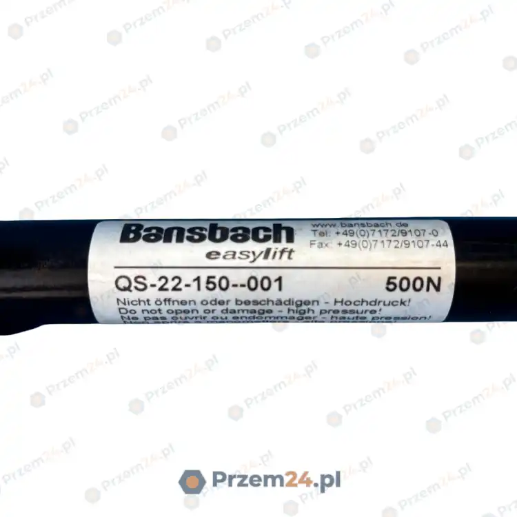 Bansbach-QS-22-150-001-QS22150001-Sprężyna-gazowa-500N-2