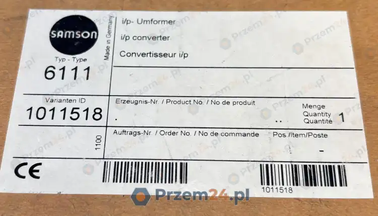 SAMSON-6111-1011518-I-P-Przetwornik-elektropneumatyczny-4