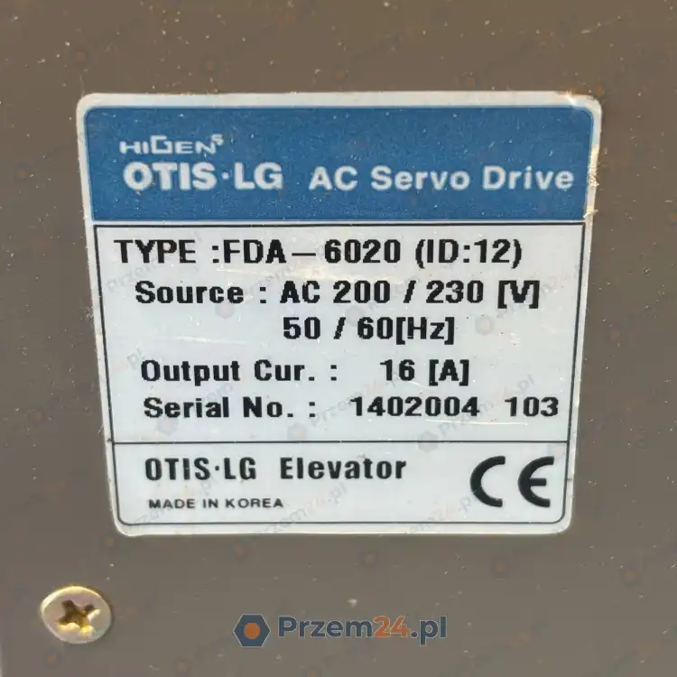 HIGEN-OTIS-LG-FDA-6020-AC-Serwonapęd-5