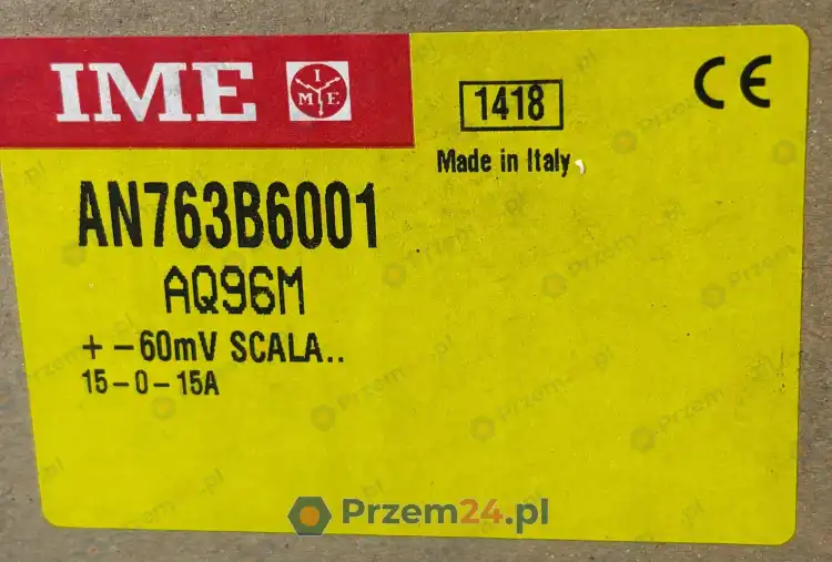 IME-AQ96M-AN763B6001-Woltomierz-60mV-15-0-15A-3