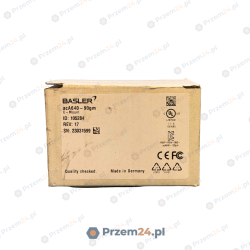 Basler-acA640-90gm-105284-Przemysłowa-kamera