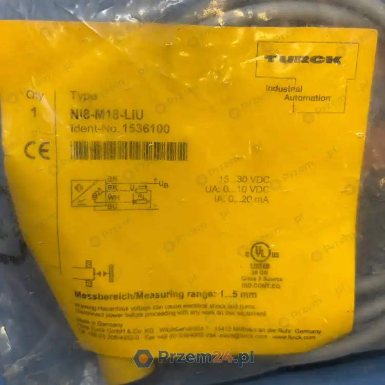 Turck-Ni8-M18-LiU-1536100-Indukcyjny-czujnik-zbliżeniowy-15-30VDC-3