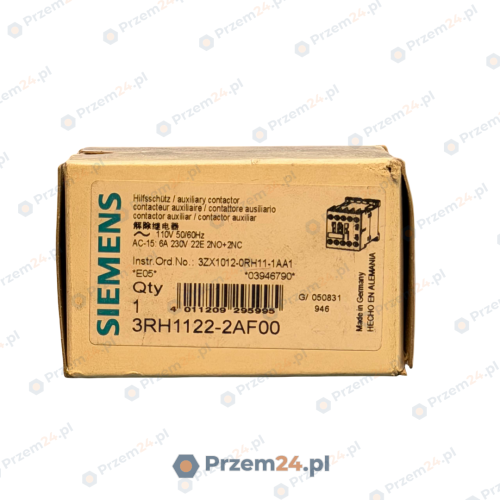Siemens-3RH1122-2AF00-Stycznik-pomocniczy-2NO+2NC