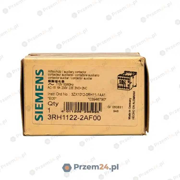 Siemens-3RH1122-2AF00-Stycznik-pomocniczy-2NO+2NC