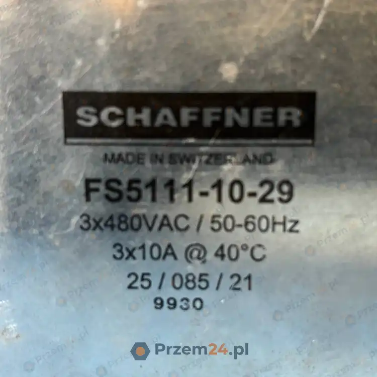 Schaffner-FS5111-10-29-Filtr-szumów-3-fazowy-50-60Hz-480V-4