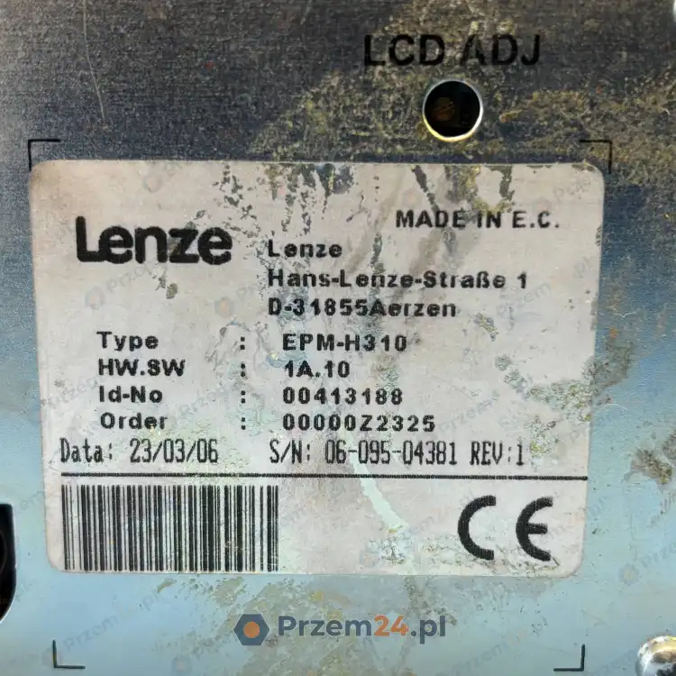 Lenze-EPM-H310-00413188-Panel-operatorski-5