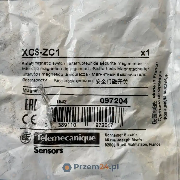 Telemecanique-XCS-ZC1-XCSZC1-097204-Łącznik-magnetyczny-bezpieczeństwa-2