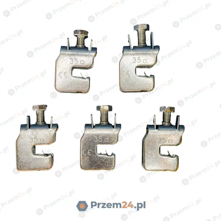 Pollmann-Elektrotechnik-SK-35-F5-SK35F5-Zacisk-szyny-zbiorczej-(5-SZTUK)