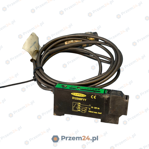 Banner-Engineering-D12SN6FVY-Czujnik-światłowodowy-10-30V-dc