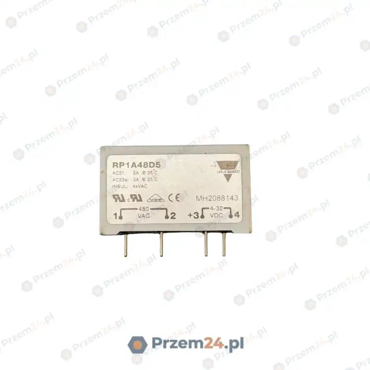 Carlo-Gavazzi-RP1A48D5-Przekaźnik-5A-480VAC