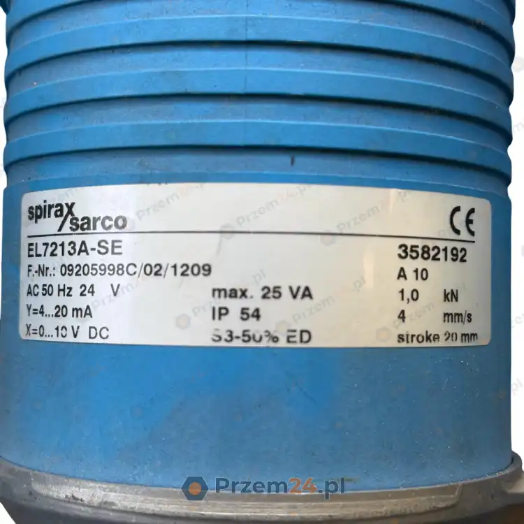 Spirax-Sarco-EL7213A-SE-3582192-Siłownik-elektryczny-zaworu-AC-50-HZ-24V-8