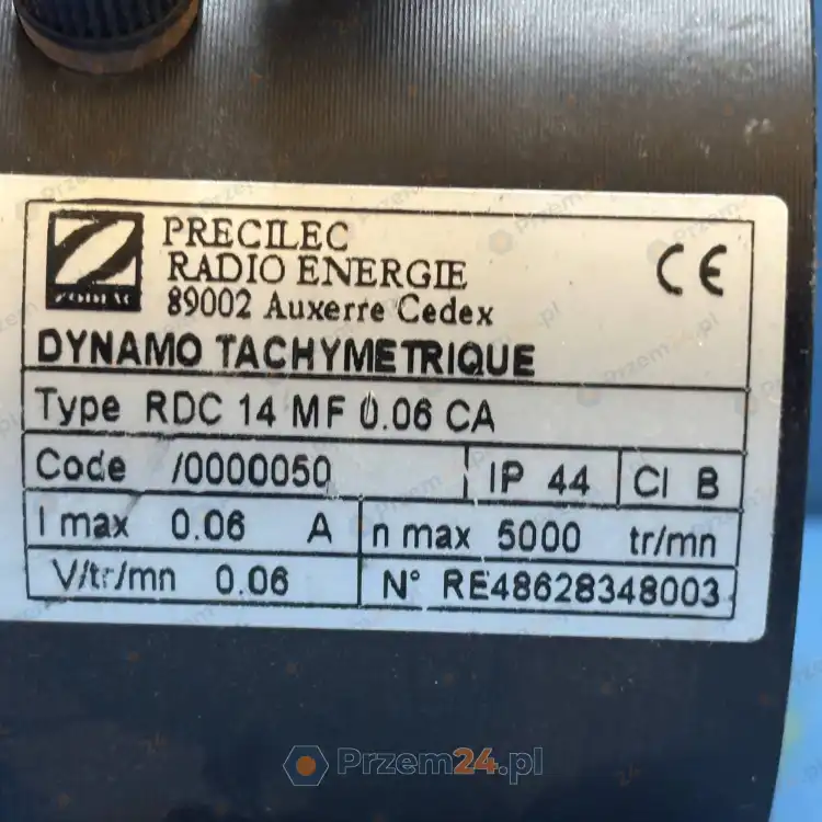 Precilec-Radio-Energie-RDC-14-MF-0.06-CA-Tachogenerator-10
