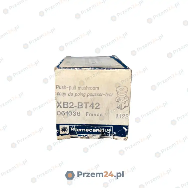 Telemecanique-XB2-BT42-061036-ZB2-BE102-Przycisk-sterowniczy-czerwony-2