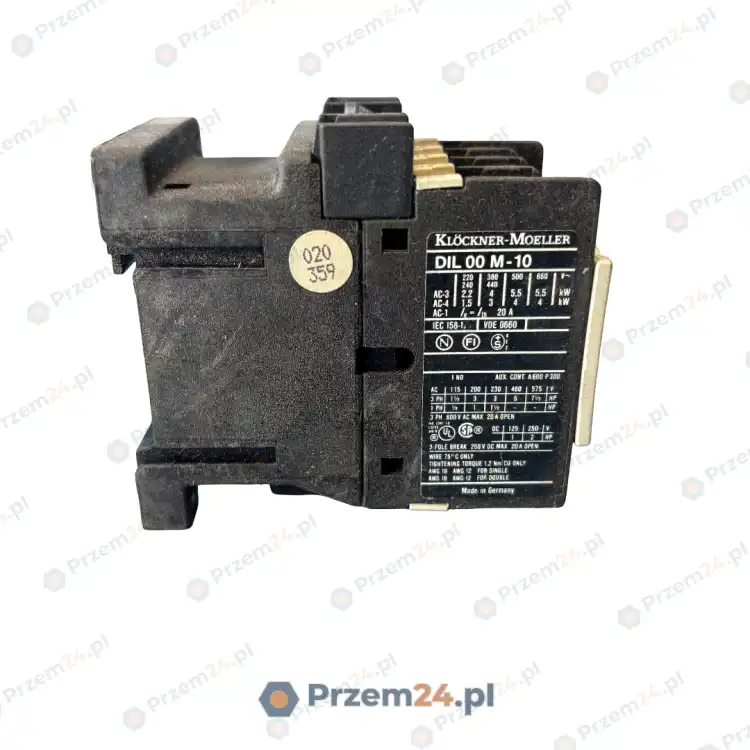 Klockner-Moeller-DIL-00-M-10-DIL00M10-Stycznik-mocy-220-240V-50-60Hz-3