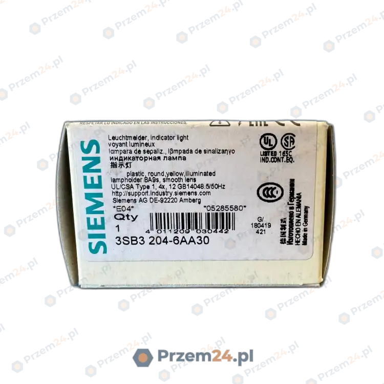 Siemens-3SB3204-6AA30-Żółta-lampka-kontrolna-2