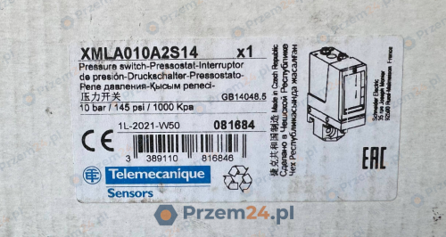 Telemecanique-XMLA010A2S14-Presostat-Wyłącznik-Ciśnieniowy-10-bar-2