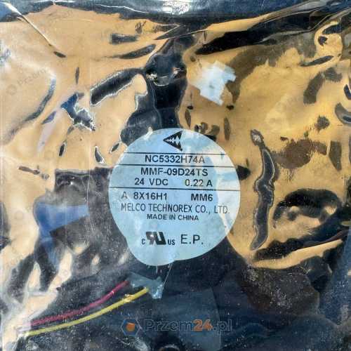 Melco-Technorex-MMF-09D24TS-NC5332H74A-Wentylator-24V-DC-0.22A-92x92mm-2