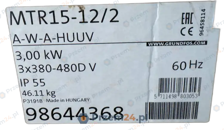 Grundfos-MTR15-12-2-A-W-A-HUUV-98644368-Pompa-Zanurzeniowa-2