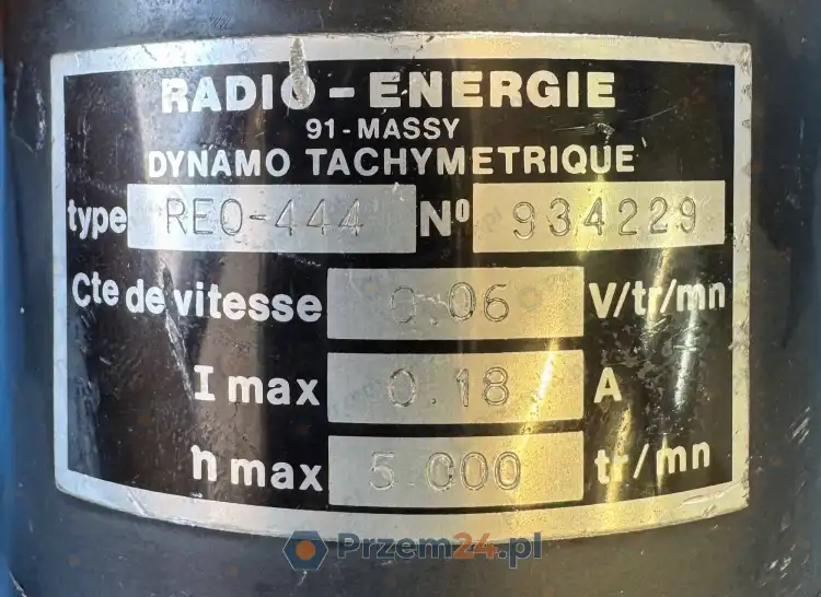 RADIO-ENERGIE-REO-444-Przetwornik-prędkości-obrotowej-(Uszkodzone-łożysko)-2