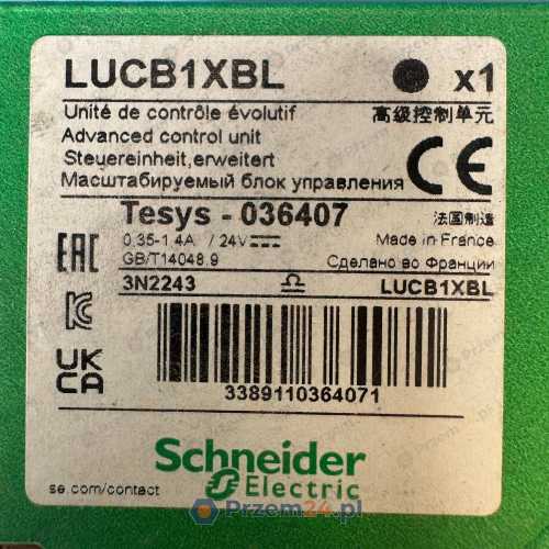 Schneider-Electric-LUCB1XBL-036407-Moduł-sterowania-0,35-1,4A-24VDC-2