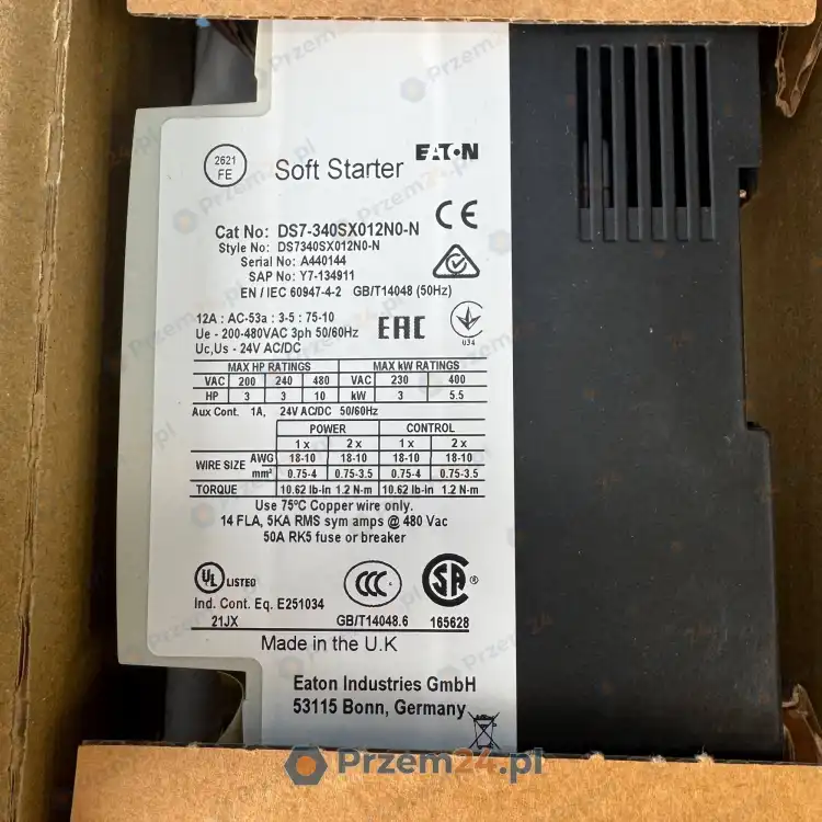 Softstart-Eaton-DS7-340SX012N0-N-12A-3