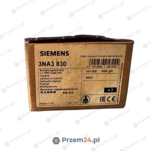 Siemens-3NA3830-Wkładka-topikowa-NH000-100A-gG-(3-SZTUKI)-2