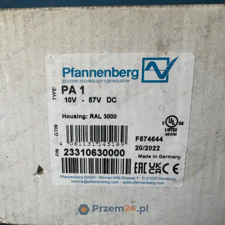 Pfannenberg-PA-1-23310630000-Sygnalizator-akustyczny-pożarowy-2