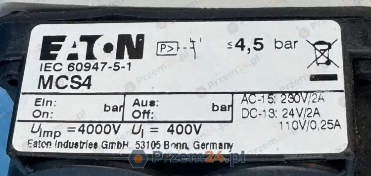 Eaton-MCS4-019711-Przełącznik-ciśnieniowy-3