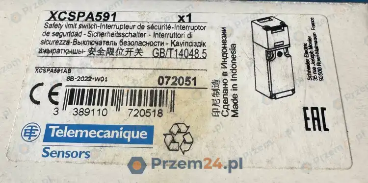 Telemecanique-XCSPA591-072051-Wyłącznik-krańcowy-bezpieczeństwa-2