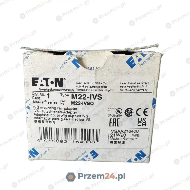 Eaton-M22-IVS-adapter-szyny-DIN-dla-przycisków-M22-2