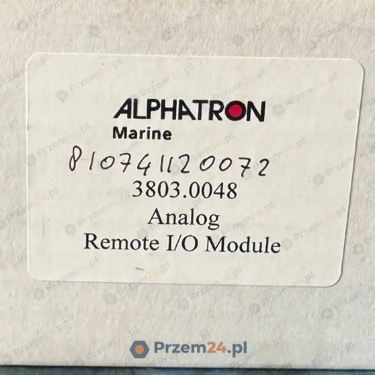 Alphatron-3803.0048-Remote-I-O-Moduł-4
