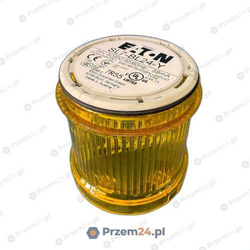 EATON-SL7-BL24-Y-Moduł-świetlny-LED-sygnalizacyjny,-żółty-24V-AC-DC