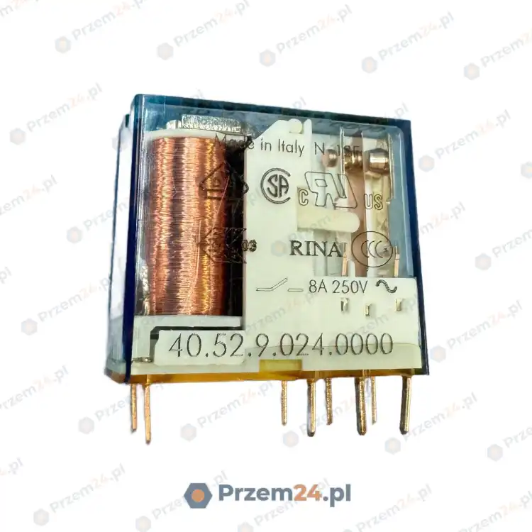 Finder-40.52.9.024.0000-Przekaźnik-miniaturowy-24VDC-8A-250V-(9-SZTUK)-2