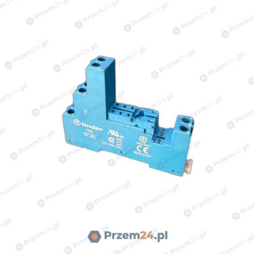 Finder-97.02-Podstawka-przekaźnikowa-2x8A-250V-(7-SZTUK)