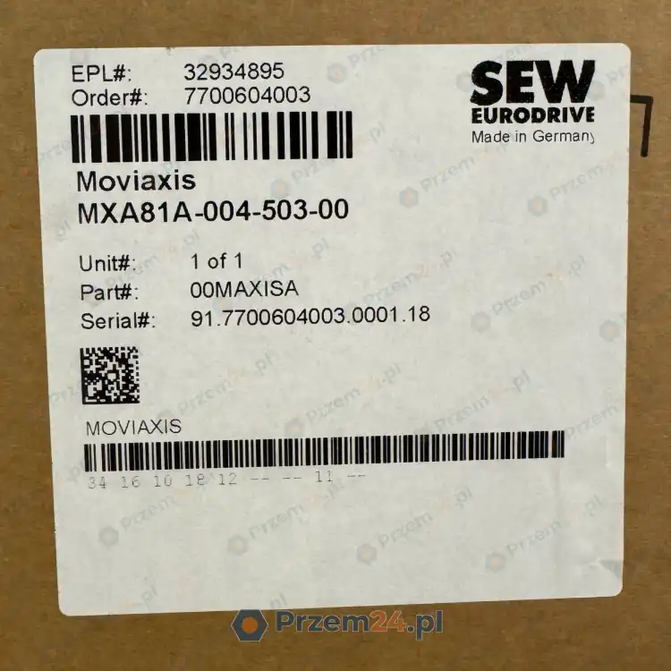 SEW-EURODRIVE-MOVIAXIS-MXA81A-004-503-00-Moduł-osi-serwonapędu-6
