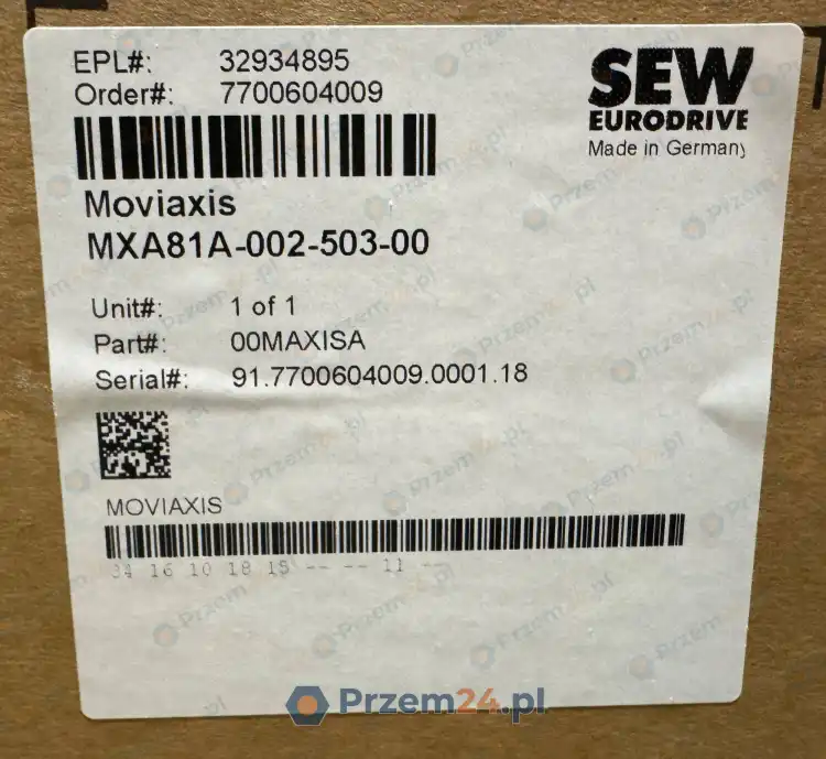SEW-EURODRIVE-MOVIAXIS-MXA81A-002-503-00-Servo-Axis-Moduł-osi-serwonapędu-6