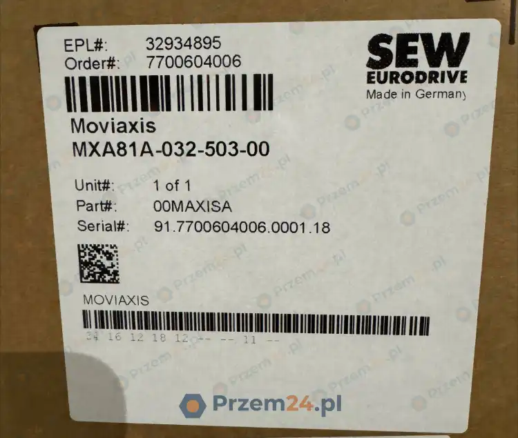 SEW-EURODRIVE-Moviaxis-MXA81A-032-503-00-Moduł-osi-serwonapędu-6
