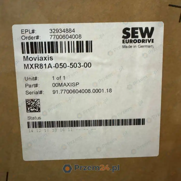 SEW-EURODRIVE-Moviaxis-MXR81A-050-503-00-Regeneracyjny-moduł-6