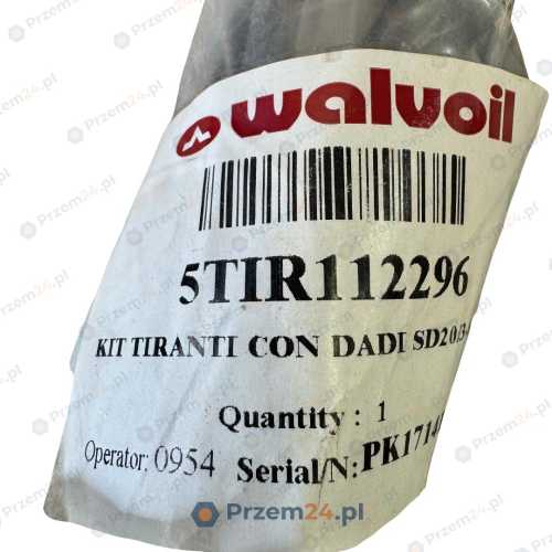 Walvoil-5TIR112296-SD925T2-Zestaw-ściągów-z-nakrętkami-2