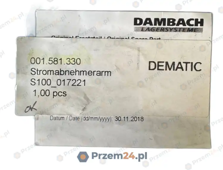 DAMBACH-Lagersysteme-DEMATIC-001.581.330-Szczotka-odbieraka-prądu-miedziana-4