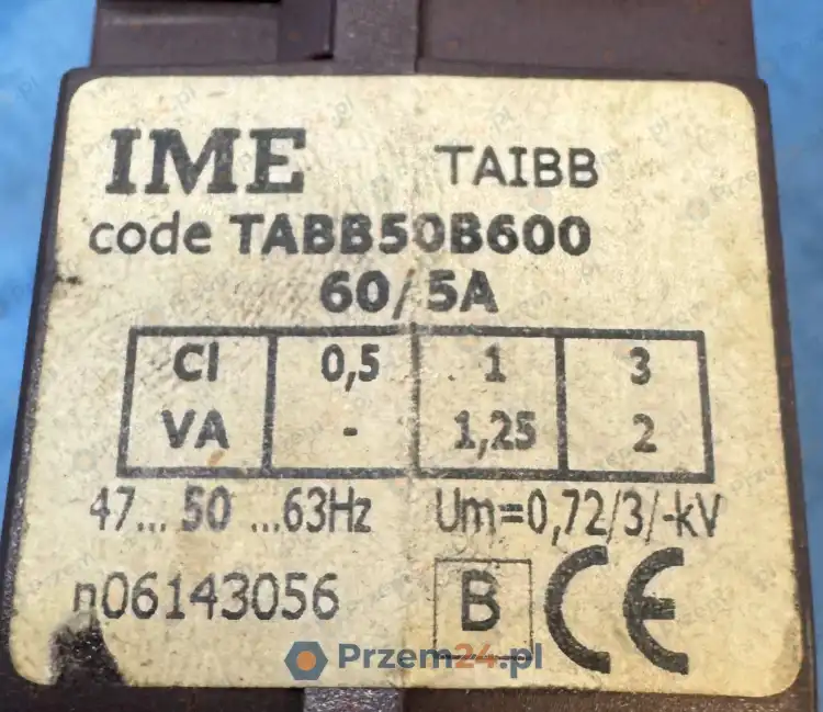 IME-TABB50B600-Przekładnik-prądowy-60-5A-Cl-0,5-5