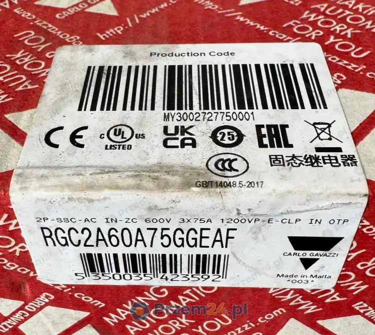 Carlo-Gavazzi-RGC2A60A75GGEAF-Stycznik-półprzewodnikowy-75A-600V-6