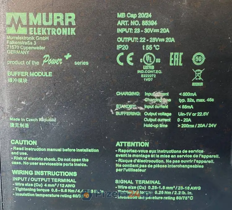 Murrelektronik-MB-Cap-20-24-85394-Moduł-buforowy-23-30V-20A-5